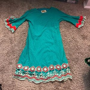 Teal Boutique Dress